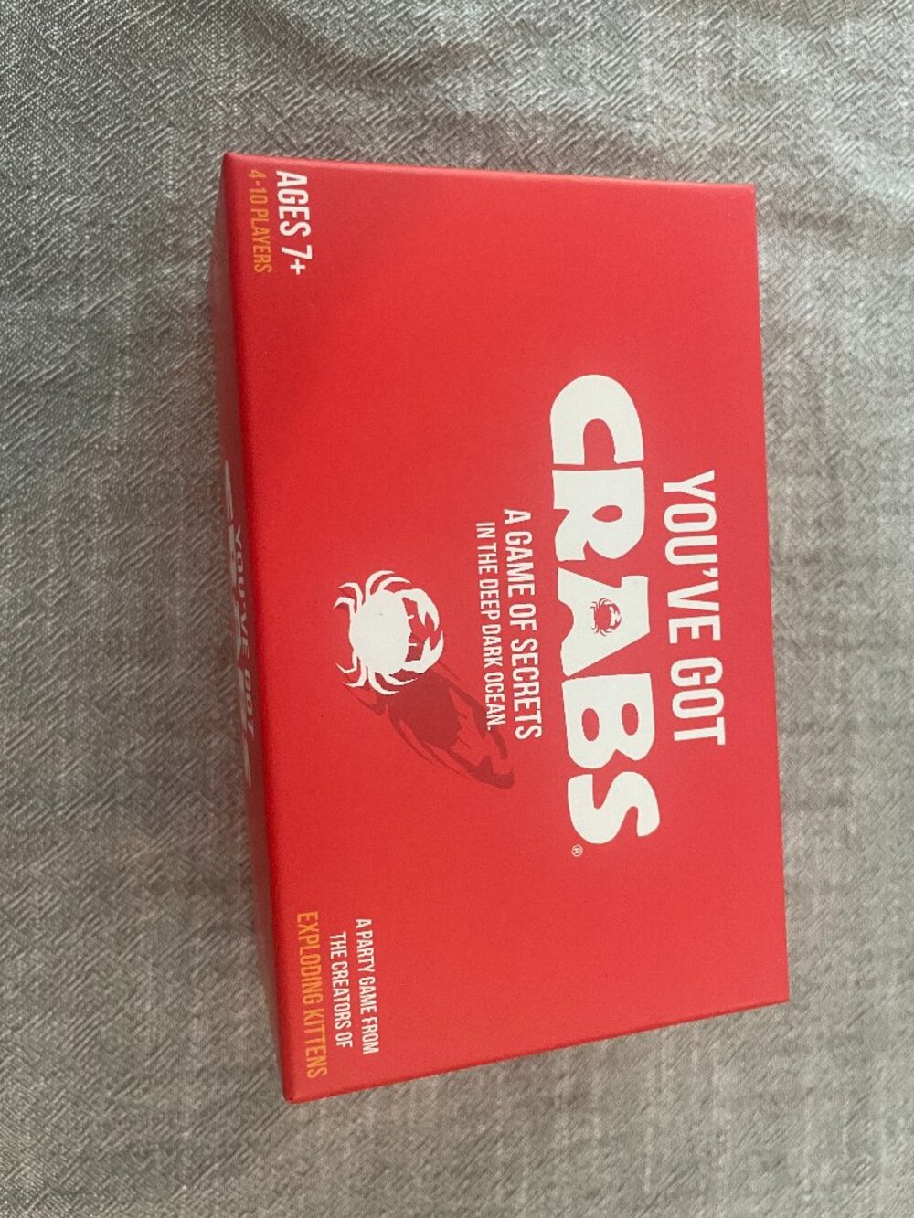 You've Got Crabs A Game Of Secrets Party Card Game Exploding Kittens New!